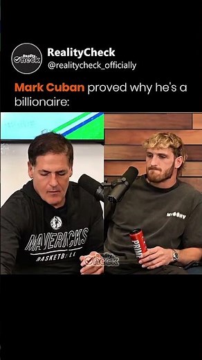Mark Cuban proved why he's a billionaire: #wealth , #billionaire , #networth