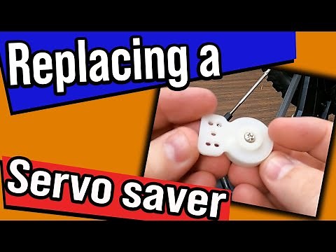 How to replace a servo Saver
