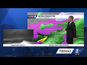 Latest on snow, ice chances for Oklahoma going into Thursday