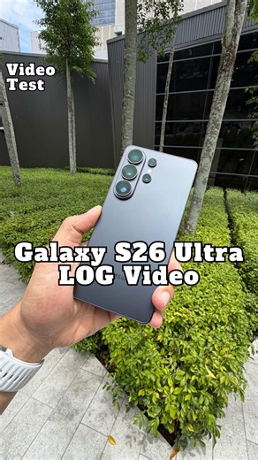 Lookmaxxing with APV Codec Blockbuster LUT on the Galaxy S26 Ultra #SamsungMalaysia #GalaxyS26Ultra #LOG