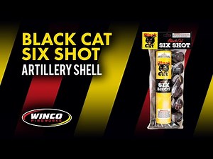 Bagged Six Shot by Black Cat Fireworks 24/6 MEBC6439