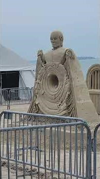 Revere Beach sand sculptures 2025