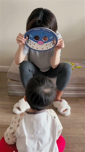 Interactive Baby Peekaboo Book for Sensory Play#shorts #babycare #babylearning #ytshorts