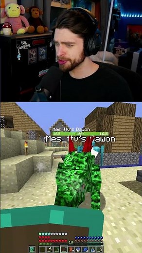 MES NOT WEARING A HAT?? go watch my new rl craft video!