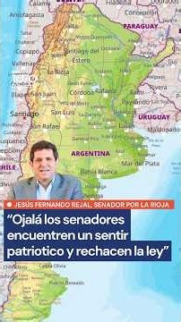 El pedido de un legislador: "Ojalá los senadores encuentren un sentir patriótico"