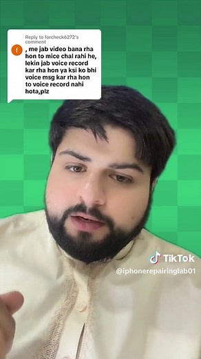 Solución para el problema de grabación en iPhone