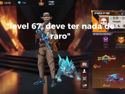 Os Skins e Paraquedas Mais Raros do Free Fire