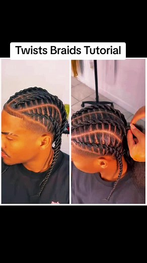 Men's Twists and Braids Tutorial for Unique Hairstyles