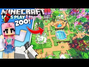 I Completed my ZOO in Minecraft! 🦊 Let's Play Ep 24