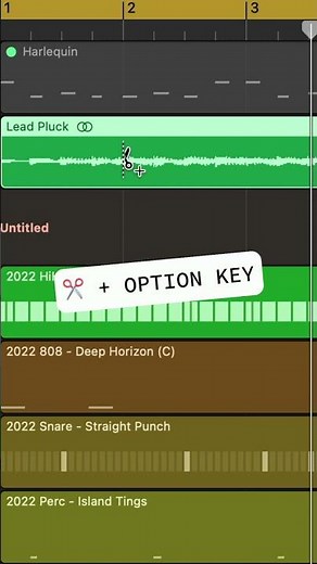 The FASTEST way to chop ✂️ samples/regions in Logic Pro