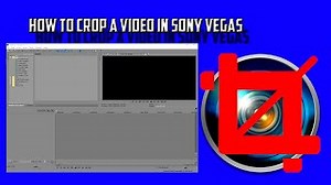 How to crop a video sony vegas