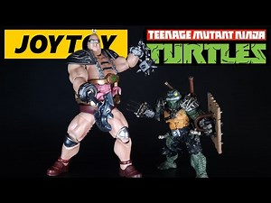JoyToy TMNT Slash & Krang Action Figures | Teenage Mutant Ninja Turtles Collectibles Unbox & Review