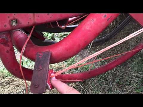 New Holland small square baler twine routing - How to