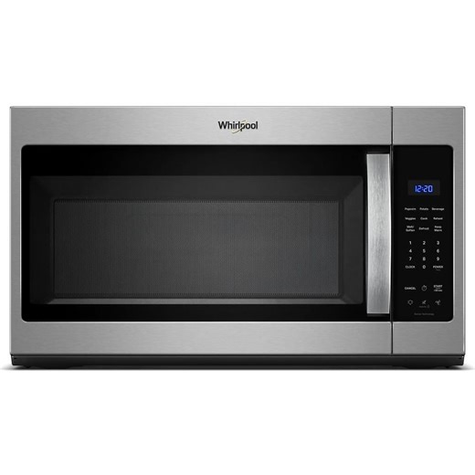 Check The Home Depot's Q&A Before Buying: Whirlpool 1.9 cu. ft. Over-the-Range Microwave in Stainless Steel with Sensor Cooking Technology