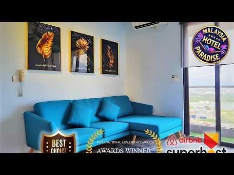 WOODSBURY PREMIER LUXURY SUITE 2B2R 2MIN SUNWAY | Penang, Malaysia | Hotel Review 🛏️