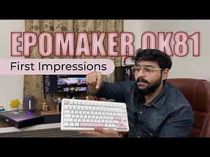 EPOMAKER QK81 Review | Best Mechanical Keyboard?