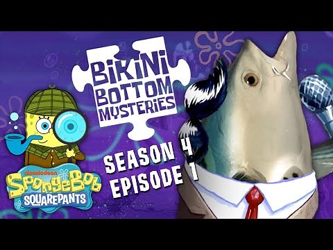 What is the Realistic Fish Head Hiding? 🐟 | Bikini Bottom Mysteries S4 Ep. 1 | SpongeBob