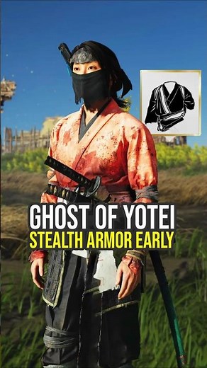 Get This Amazing Stealth Armor Early In Ghost Of Yotei... (Ghost of Yotei Tips And Tricks)
