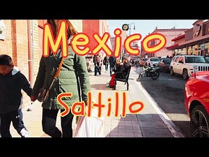 Mexico 4k - Saltillo - Immersive walk in Saltillo #3 .UHD/4K