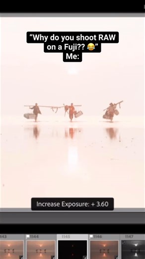 Herzawg on Instagram: "Even thought majority of the time I just use the jpeg file… it’s still nice to know I can do this if I want 😌 #editing #fujifilm #lightroom #rawedit #rawphoto"