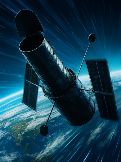 Hubble Space Telescope 🔭 | NASA’s eye in space that changed how we see the universe #HubbleTelescope #NASA #SpaceTok #Universe #Astronomy #DeepSpace #Galaxy #ScienceTok #Cosmos #AstroPhotography