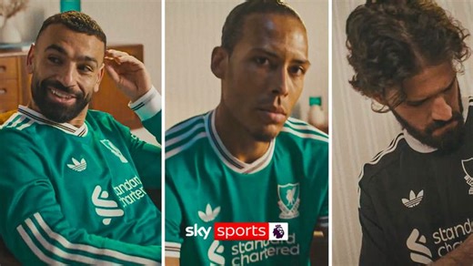 Revealed: Liverpool unveil new green third kit