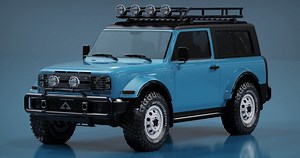 Alpha Motor muestra el REX, un 4x4 eléctrico de aspecto retro