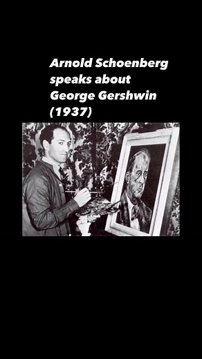 Arnold Schoenberg speaks about George Gershwin (1937) | History of Music