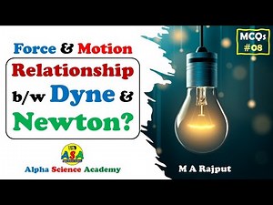 What is a dyne? dyne and newton • force and motion