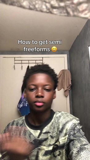 How to get freeforms 😱 #freeforms #hair #dreads #locs #4c | Free Form Dreads