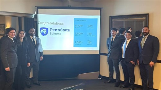 Behrend team wins Pittsburgh investment challenge