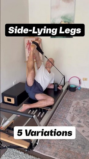 Side-Lying Single-Leg Foot-in-Strap (Side Lying Legs) one of my alltime favorite series on reformer!