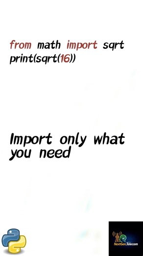 Day 34/45 – Importing modules | #Python | #programming