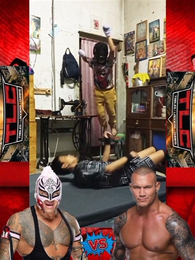 Rey Mysterio vs Randy Orton Raw 2017 | Wrestling Fan Made. #viralvideo #wrestlingfans #wwe #like