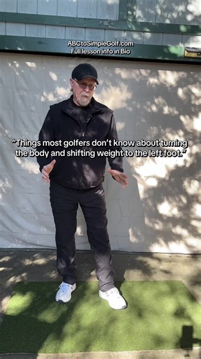 Master the Left Foot Weight Shift in Golf
