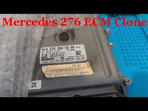 Mercedes 276 ECM Cloning MED17.7.1 ECU Programming Hexprog