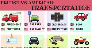 British vs. American Transport and Travel Terms • 7ESL