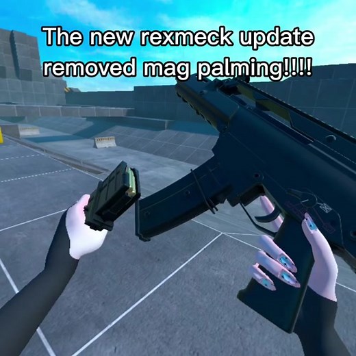 Mag palming #fyp #fypシ #gaming #gamingontiktok #vr #oculus #oculusquest2 #bonelab #bonelabmods