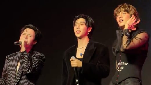 FLIO出道舞台！@ffordful @FlukeNoir@Louis_Thanawin 恭喜三位！！！！！