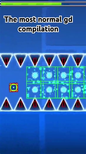 This is most normal gd compilation 💀 #geometrydash
