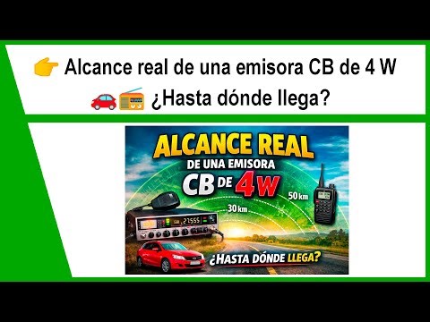 AM vs FM vs SSB en CB 🔊 ¿Cuál llega más lejos con 4 W?
