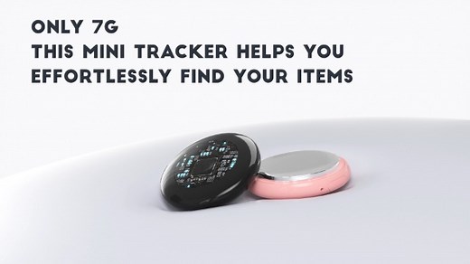 Watch Tukio Lucid Tag, Bluetooth Tracker Work with Apple Find My on Amazon Live