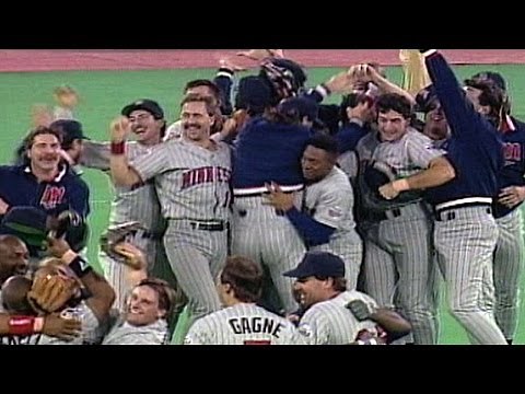 ALCS Gm5: Twins win 1991 American League pennant