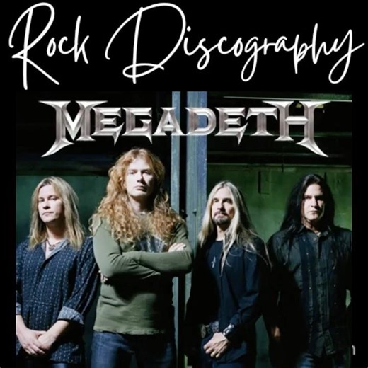 MEGADETH FULL DISCOGRAPHY #metalshorts #megadeth #discography #metal #heavymetalsongs
