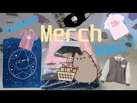 🛍️ Pusheen Shop Merch Clothing Haul!