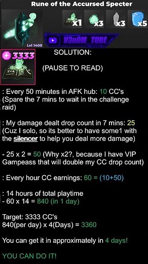 How to get specter rune in RPG Simulator? 🟢👻| RPG Simulator