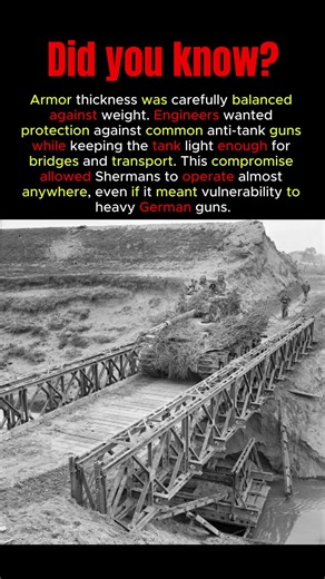 How Sherman Tank Armor Was Balanced for Weight | #shermantank #WW2Armor #tankdesign