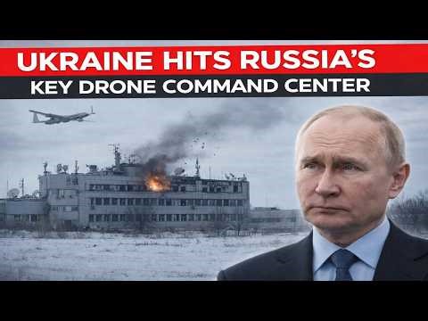 Ukraine Hits Russia’s Key Drone Command Center