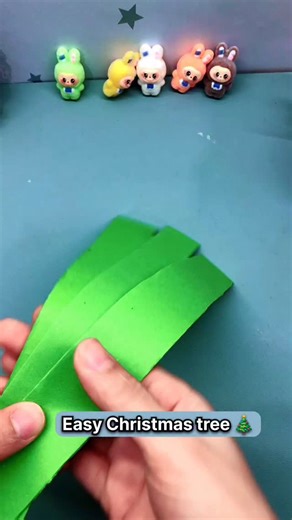 The Craft ideas | Easy Christmas tree making with paper se Christmas try kaise banaen | Christmas craft #christmas | Instagram