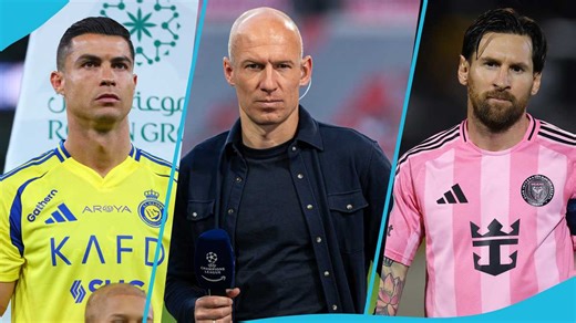 Arjen Robben perfectly settled the Cristiano Ronaldo vs Lionel Messi GOAT debate